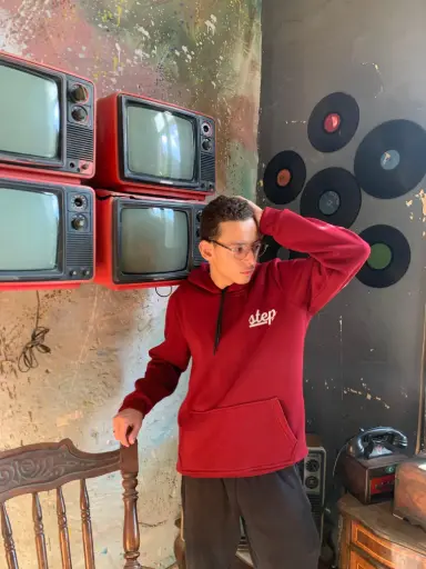 Burgundy Hoodie 